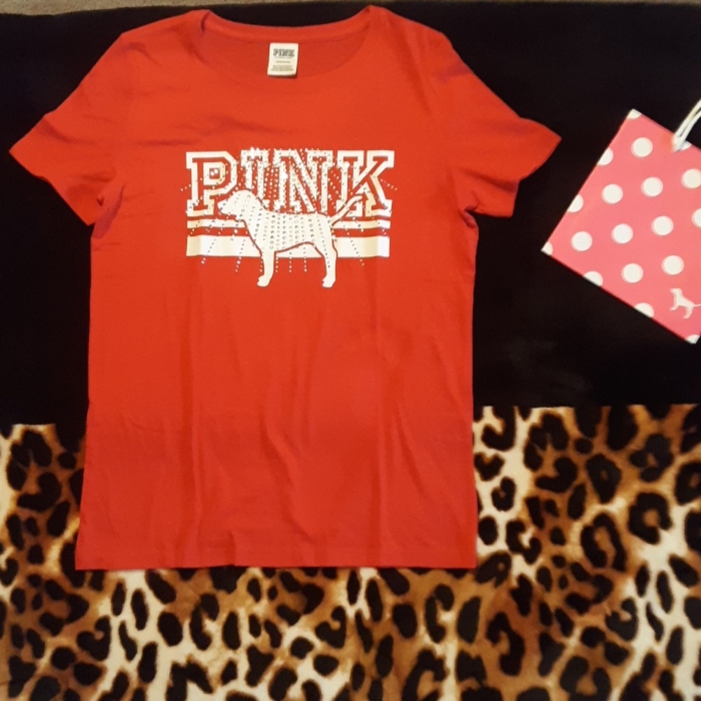 Victorias secret pink bling shirt